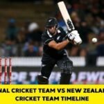 India National Cricket Team Vs New Zealand National Cricket Team Timeline